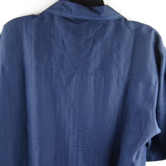 World Wide Sportsman Fishing Angler M Blue/White - Picture 3 of 3